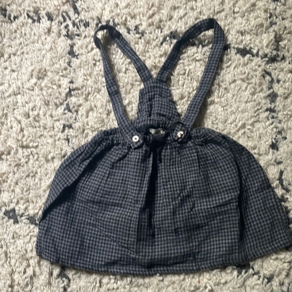Buho check culottes 12 months